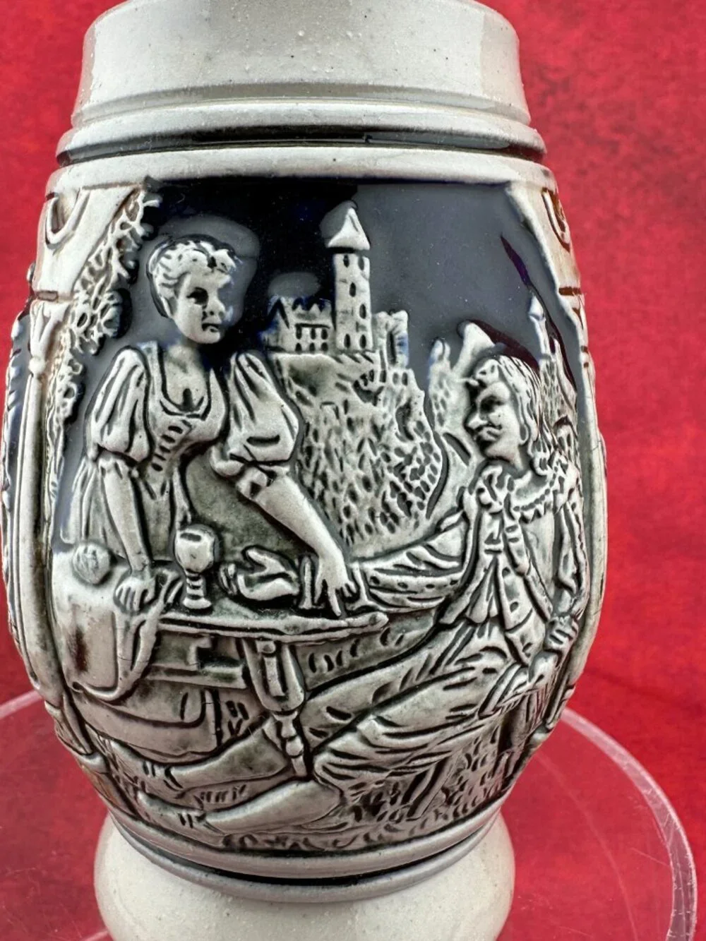 VINTAGE 1950s GERMAN STONEWARE BEER STEIN No 1188 by 